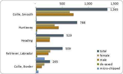 D2b top five pure breeds D2b top five pure breeds