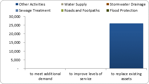 F8b forecast capital expenditure by purpose