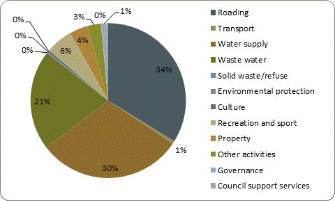 F5b capital expenditure by activity