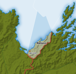 Map of Nelson Region